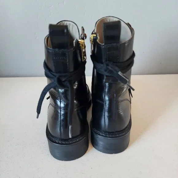 All Saints Combat Boots "LIKE NEW" - Picture 6 of 16